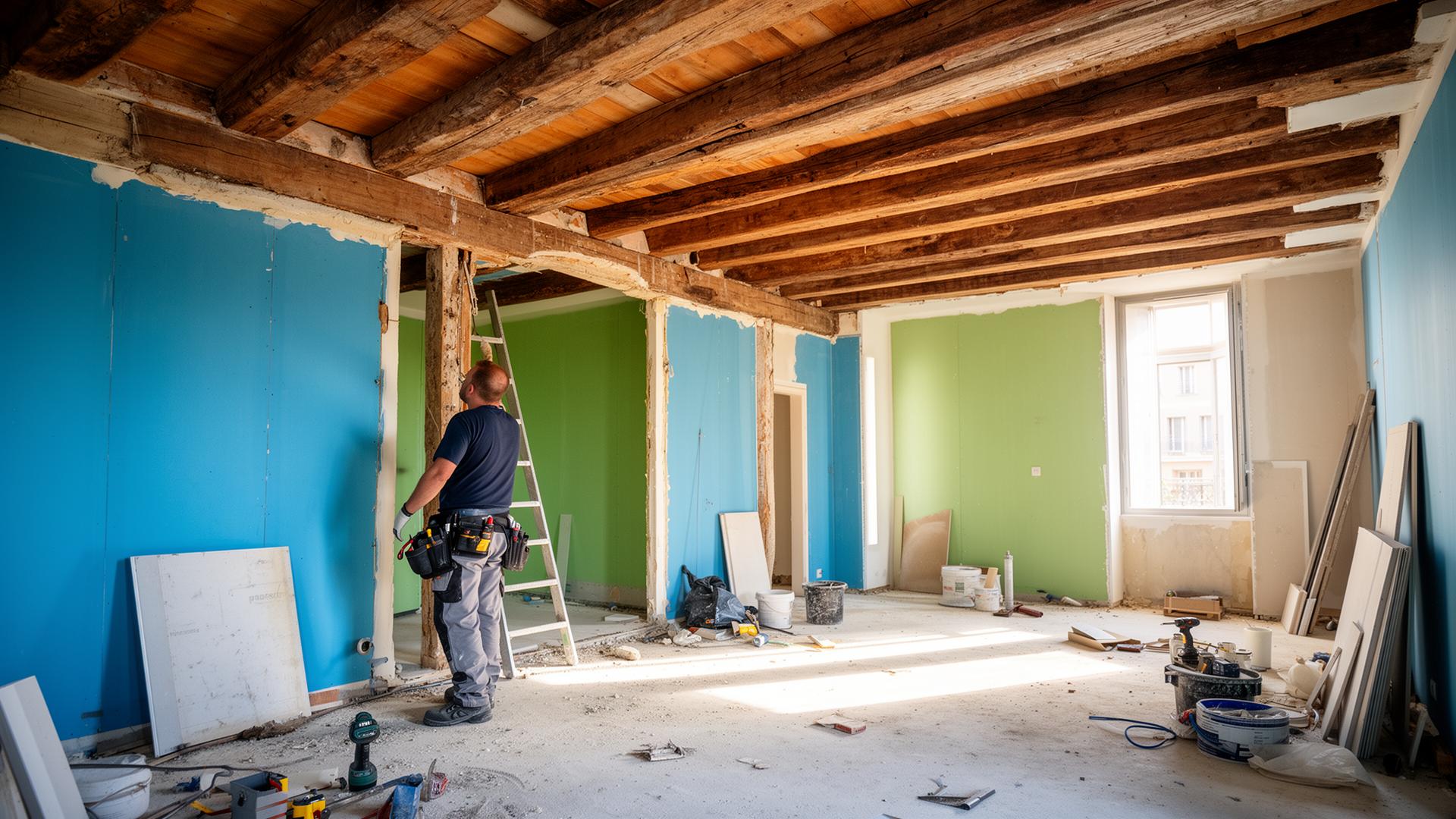 Chantier de rénovation